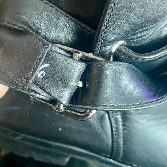 Manolo Blahnik Sulgamba Black Leather Strap Ankle Boot - size 6 - Picture 13 of 13